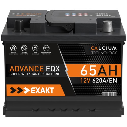 Exakt autobatterie 12v - exakt,