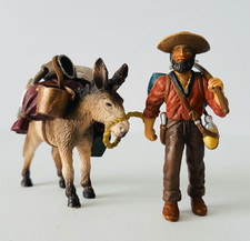 Schleich Indianer Kanu Bison