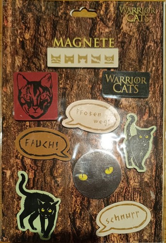 Warrior cats magnete - cats, (9st.)
