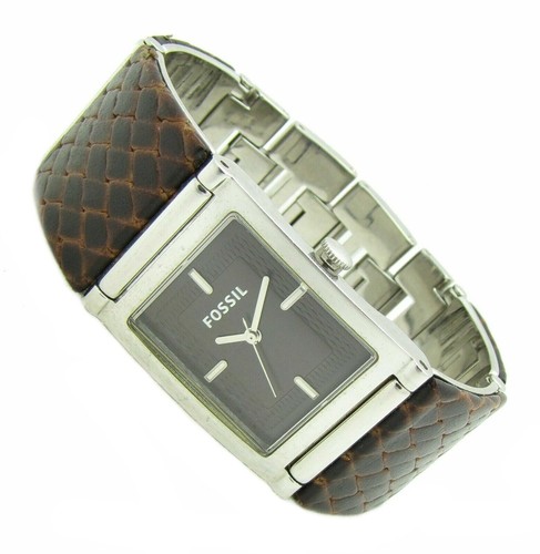 Fossil damen armband uhr - damen, leder