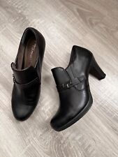 Tamaris Ankle Pumps Boots Schlupf Schuhe mit Zier-Riemchen Stretch-Einsatz Gr 38