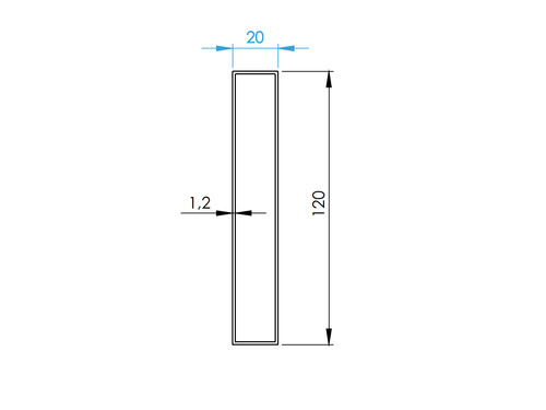 Aluminium zaun lamelle 2500 - zaun,