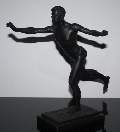 Bronze figur athlet - bronze,, figur,