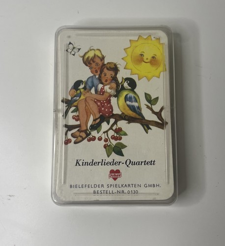 Vintage kinderlieder quartett - vintage, kinderlieder-quartett