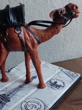 Kamel Tierfigur aus Leder