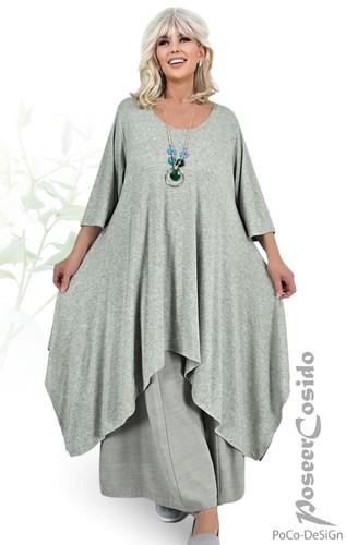 Lagenlook strick long shirt - lagenlook, long-shirt