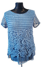HALLHUBER, Shirt, blau