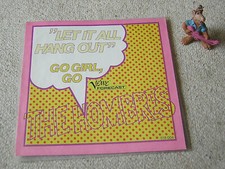 THE HOMBRES Let It All Hang Out ORIGINAL GERMAN 7" PICTURE SLEEVE VERVE, MINT