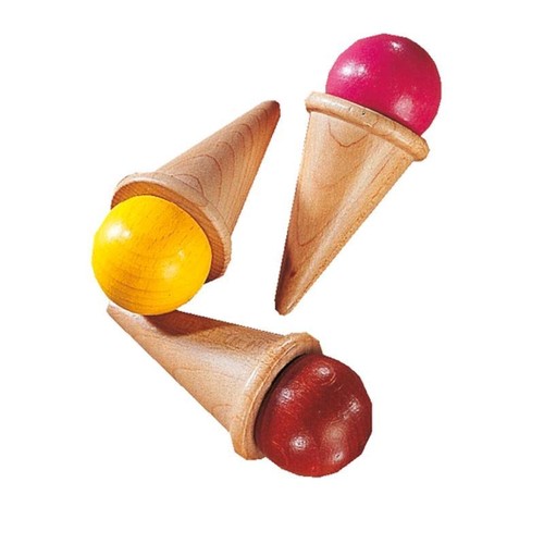 Haba kaufladen eistüte mit - eistüte,