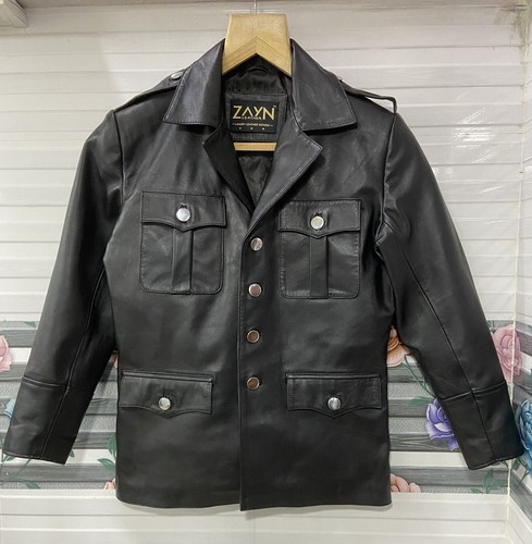 Herren echtleder schwarz - herren,
