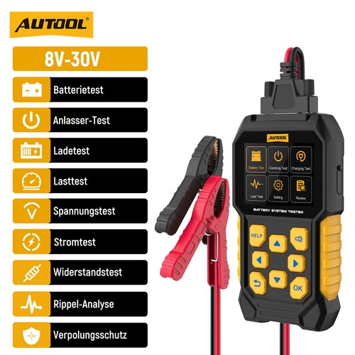 Autobatterie tester 12v 24v - autobatterie,