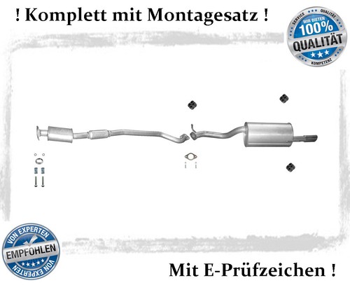 Auspuffanlage für subaru - auspuffanlage,