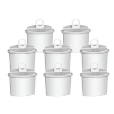8x Filterkartusche für Braun AromaSelect 12 KF155 KF185 8T KF170 KF177