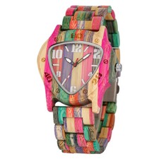 Unikat Natur Holzuhr für