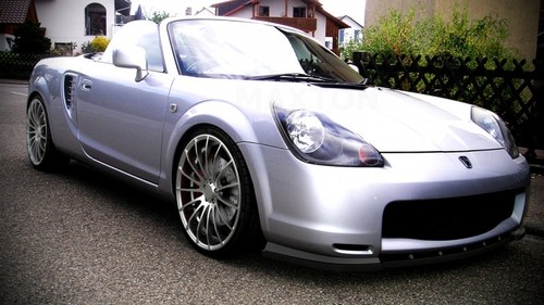 Schwarze spoilerlippe toyota - schwarze,