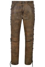 Herren Biker Lederhose