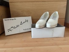 Hochzeit Schuhe Damen weiß Größe 6