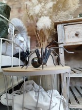 Metall Spinne, Schrott Kunst, Halloween, Dekoration