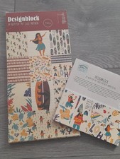 Designpapier Motivpapier Block Scrapbooking Basteln 15 × 30