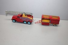 Corgi International Circustruck mit Tiergehegeanhänger #M379