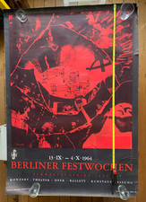 Vintage poster plakat berliner - vintage,