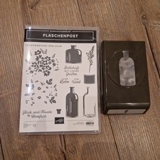 Stampin Up! Stempelset + Handstanze Flaschenpost