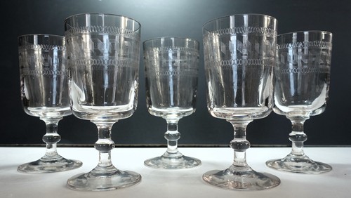 Baccarat weingläser glas - 5,