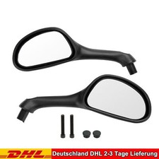 Paar Spiegel Schwarz für Gilera Runner 125 180 200 50 SP Piaggio NRG Power TPH