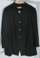 Samoon by Gerry Weber Stehkragen Jacke schwarz Gr. 54 gefüttert