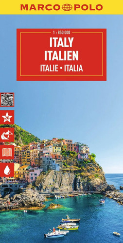 Marco polo reisekarte italien - marco,