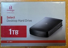Iomega Select Festplatte - 1 TB Speicherkapazität Extern USB 2.0 8 MB Puffer