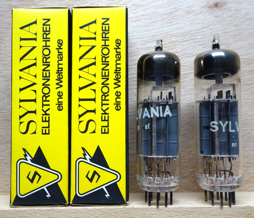 Pair sylvania ecl82 sehr - sylvania, |