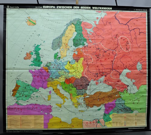 Schulwandkarte rollbild europa - rollbild,