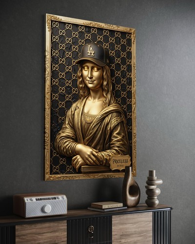 Mona lisa leinwand bild - mona,