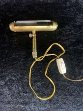 Lampe Tischlampe Klavierlampe Tischleuchte Messing Vintage Prunkvolle Rarität 