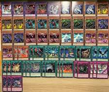 Yu-Gi-Oh! Cyberdrache, Cyberfinsternis Deck - Top Zustand De, En!