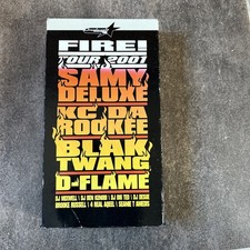 Fire Tour 2001 VHS # Samy Deluxe, D-Flame, KC Da Rookee, Blak Twang, Eimsbush