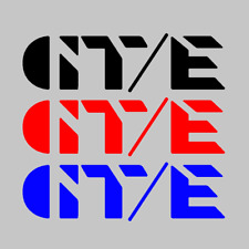 3 x OPEL GT/E Schriftzug •