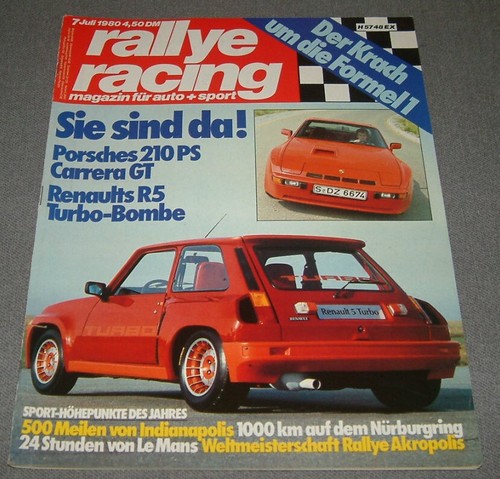 Rallye racing renault r5 - rallye,
