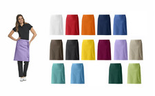 Serviceschürze Vorbinder Kellner Bistro Reinigung 60x80cm viele Farben