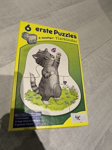 Erste puzzles tierkinder - 6,
