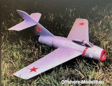 MIG-15 710mm Bauplan - RC