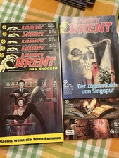 Larry Brent Konvolut 8 Hefte