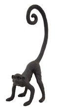Dekofigur Affe schwarz 26x11