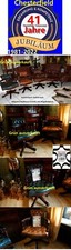 Chesterfield büro sessel - chesterfield,
