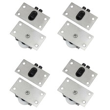 4x Schiebetürbeschlag mit