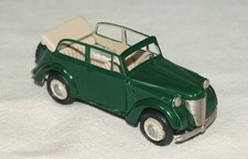 Walldorf 1:43 gebauter Weißmetall Bausatz * Opel Olympia Cabriolet 1939 grün