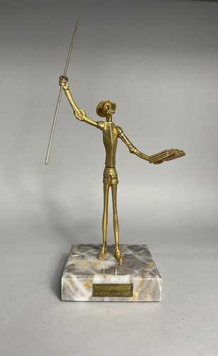 Kleine skulptur don quijote - skulptur, "