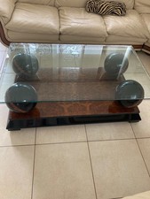 couchtisch glas gebraucht rollbar elegant