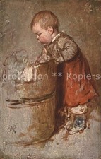 Verlag Tucks Oilette Nr. 1209 Hermann Kaulbach Am Waschtrog 